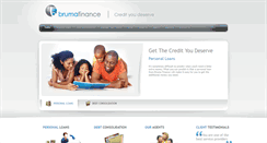 Desktop Screenshot of brumafinance.co.za